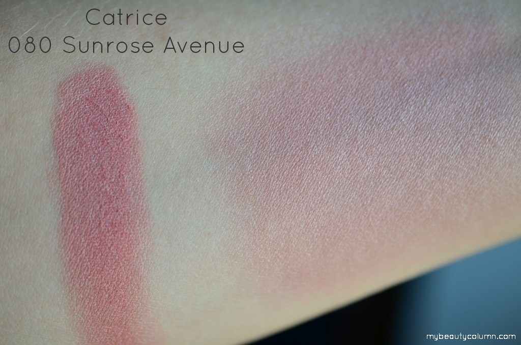swatch catrice blushes