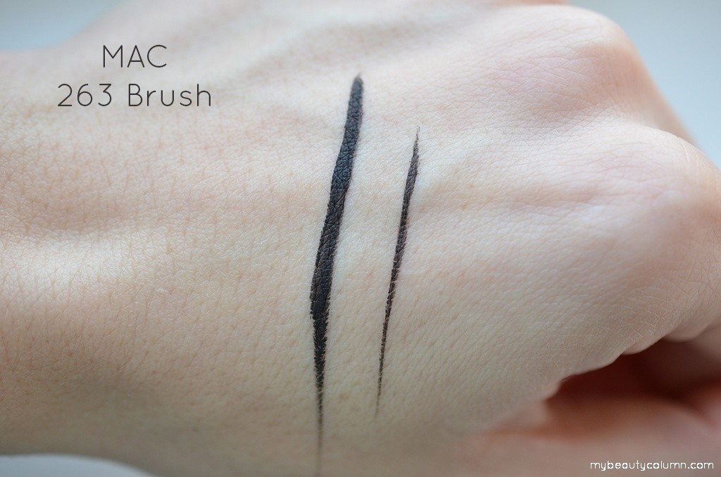 Mac 263 Brush swatch