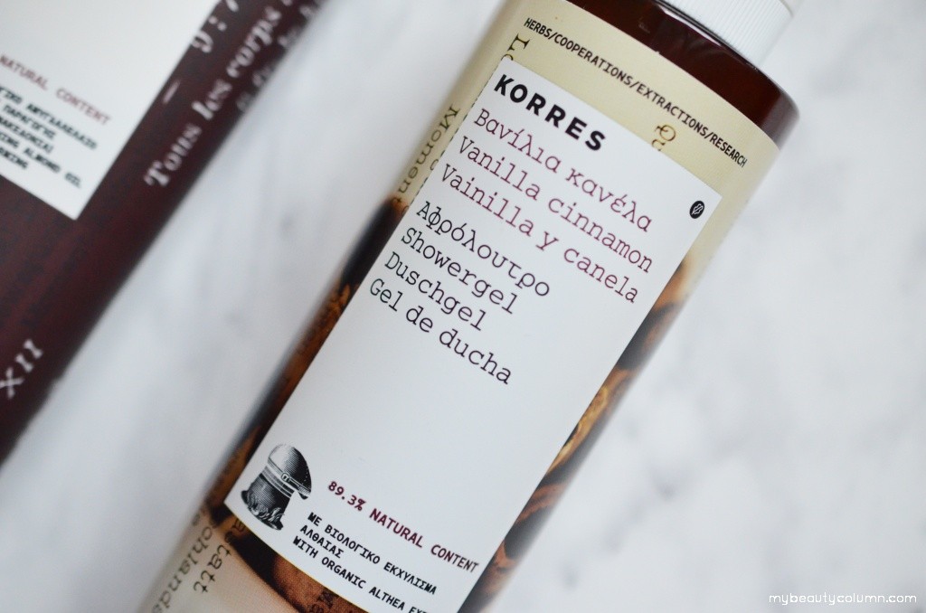 Korres Vanilla Cinnamon Showergel