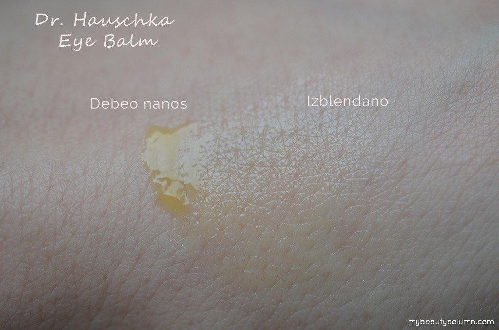 Dr Hauschka Eye Balm Swatch
