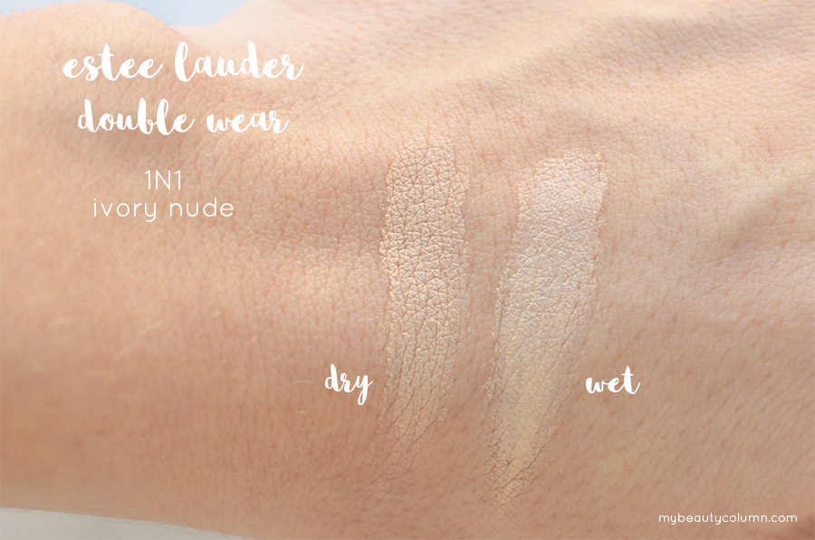 Estee Lauder Double Wear Foundation Swatches Shades
