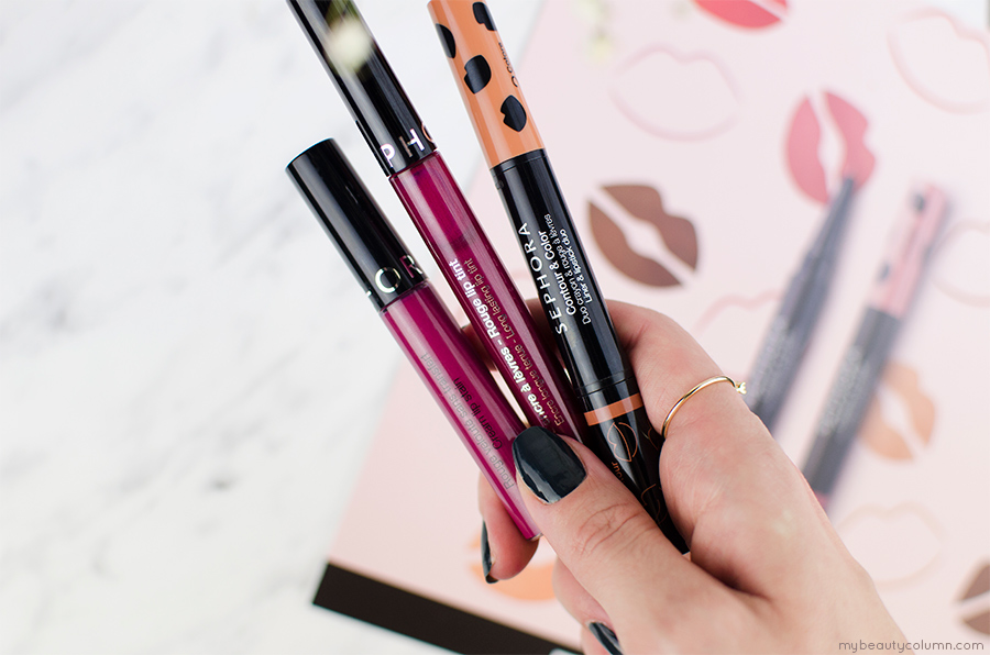 Sephora Spring 2017 Lipsticks: Cream Lip Stain, Rouge Lip Tint and Contour & Color - MyBeautyColumn.com