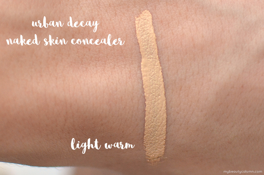Urban Decay Naked Skin Concealer Swatch - Light Warm