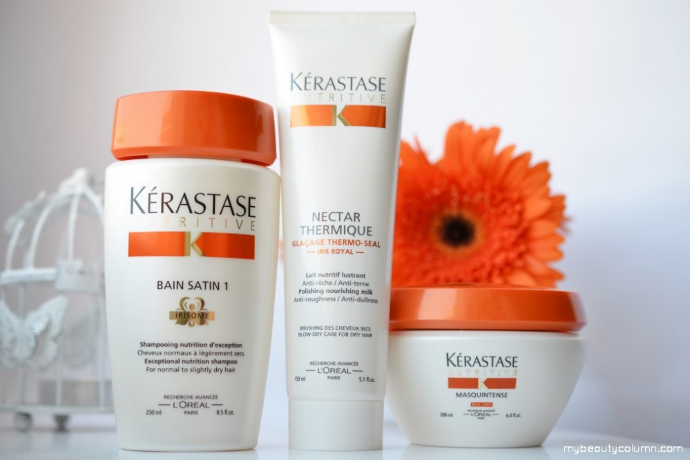 Kerastase Nutritive šampon, maska i zaštita kose od toplote