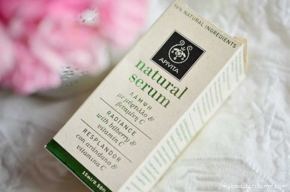 Apivita Natural Serum Radiance Vitamin C & Bilberry