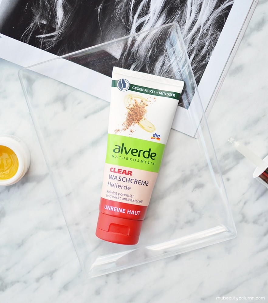 Alverde Clear Waschcreme Heilerde - MyBeautyColumn.com