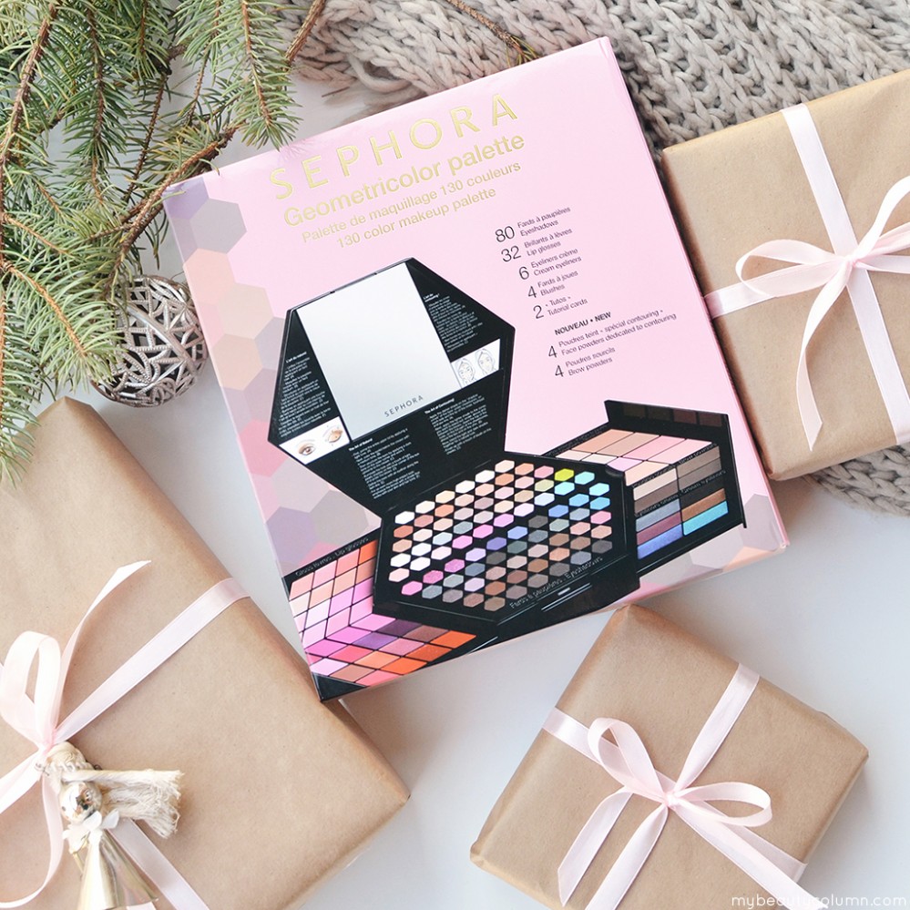 Sephora Geometricolor Palette 130 Color Makeup Palette