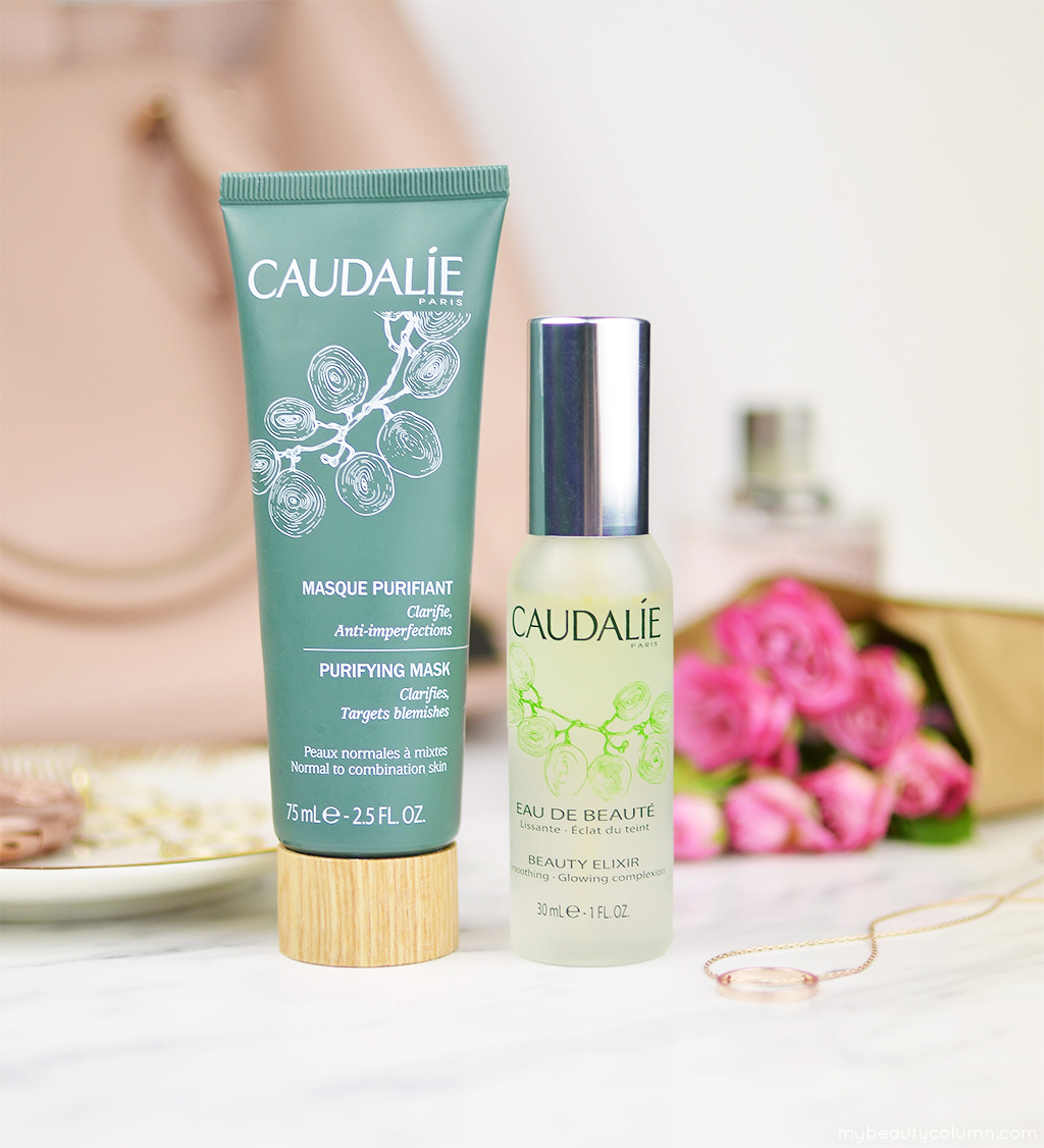 Caudalie Beauty Elixir & Purifying mask - MyBeautyColumn.com